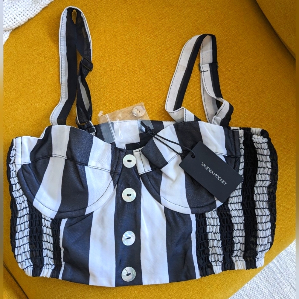Vanessa Mooney Clia Bustier Top